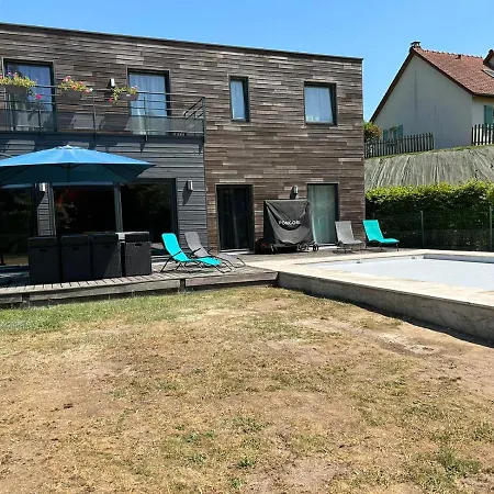 Avec Piscine Les Planches A Valery Somme וילה סן-ואלרי-סור-סום